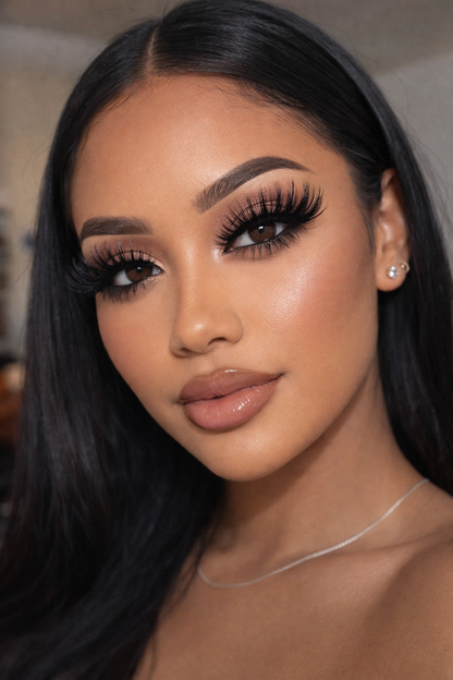 Kayla's  3D Mink Lashes Fluffy Soft Wispy Eyelash Extension